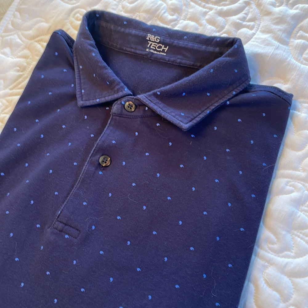 Fairway & Greene Tech Short Sleeve Polo. Size XL